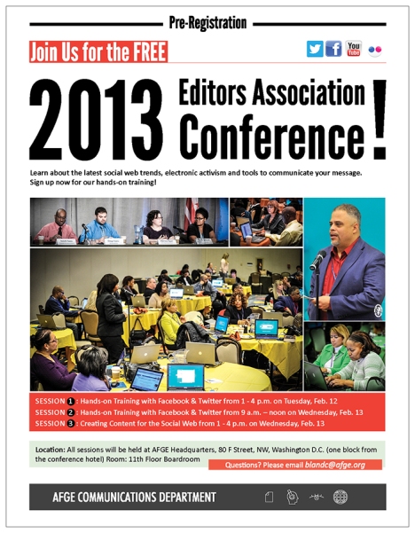 Editors Association flyer